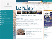 Tablet Screenshot of lepalais.fr